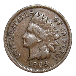 1909 Indian Head Cent