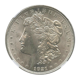 1921 Morgan Silver Dollar