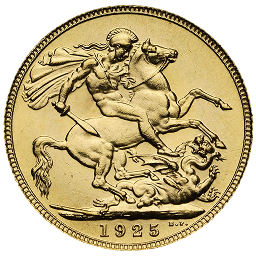 1925 Gold Sovereign